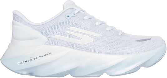 Skechers skx aero burst dames sportschoenen - wit blauw 40