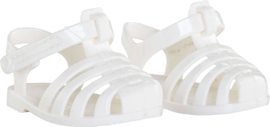 Corolle sandalen poppenaccessoire wit 36cm mon grand poupon.