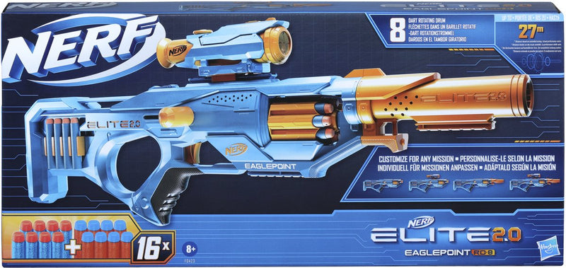 Afbeelding laden in galerijviewer, Nerf elite 2.0 rd 8 eaglepoint blaster
