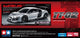 Tamiya modelbouwpakket auto - 47517 rc auto - audi r8 lms 2008 - tt02 - zilvergelakte carrosserie rc plastic - 1:10 - modelbouw