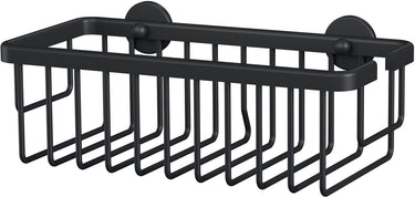 Tesa doucherek aluxx black matzwart badkamer zelfklevend zonder boren – 92x250x125mm
