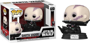 Funko star wars verzamelfiguur return of the jedi 40th anniversary pop! vader (unmasked) 9 cm multicolours