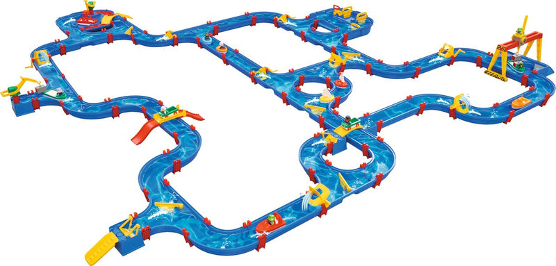Afbeelding laden in galerijviewer, Big - aquaplay - gigaset - 330 x 330 x 24.5 cm - vanaf 3 jaar - waterbaan
