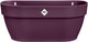 Elho vibia campana wall basket 35 - wand bloempot voor buiten - 100% gerecycled plastic - ø 35.0 x h 14.8 cm - esdoorn paars