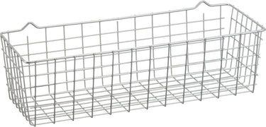 Metaltex - koala mandje - 33 x 12 x 9 cm - zilver - ophangen of neerzetten