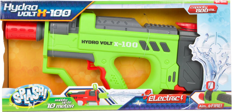 Afbeelding laden in galerijviewer, Splash elektrisch waterpistool hydro volt x-100 - 800ml tank - schiet tot 10 meter - automatisch - waterspeelgoed

