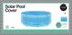 Didak pool solar cover rond - 3,05 m
