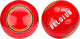 Avento voetbal glossy - euro triumph - rood geel - belgië - maat 5 -⌀ ca. 22 cm