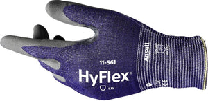 Ansell hyflex® 11561r070-1p werkhandschoen nylon, hppe, basalt, spandex, polyester maat (handschoen): 7 en 388:2016, en