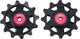 Bbb cycling rollerboys ceramic 12t sr-xplr – keramische derailleurwieltjes – keramische lagers – geschikt voor sram xplr 12-speed – zwart - bdp-20x