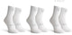 Rogelli core dames en heren 3 pack fietssokken - vochtregulerend - wit