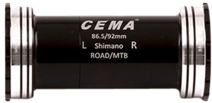 CEMA Bracketas BB86-BB92 Int. Shimano-Keramisch-Zwart