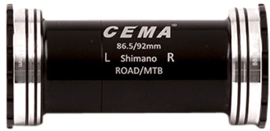 CEMA Bracketas BB86-BB92 Int. Shimano-Keramisch-Zwart
