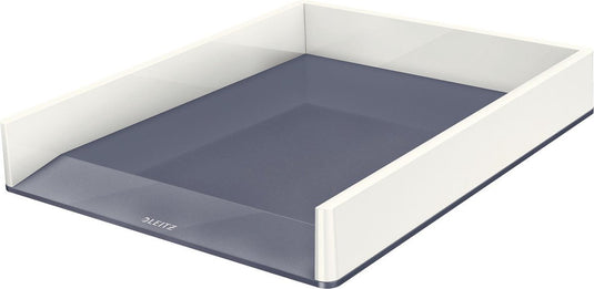 Brievenbak leitz wow polystyreen 267x336x49mm a4 wit