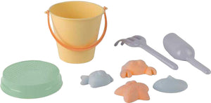 Dantoy pastel speelgoed emmerset 8-delig zandbak strand.