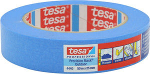 Tesa precision maskingtape outdoor - 4440 25 mm 1 stuks
