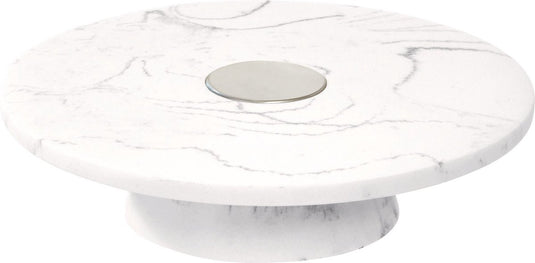 Idesign - dakota vanity tray - marmer - wit