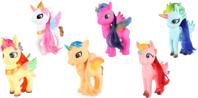 Afbeelding laden in galerijviewer, Toi-toys eenhoorn junior 13 cm wit
