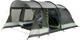 High peak tunneltent garda 5.0, 5 persoons , 2,1 m stahoogte, 4.000 mm waterdicht