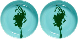Serax - ottolenghi feast - bord - azurblauw groen - 22 ø - 2 stuks