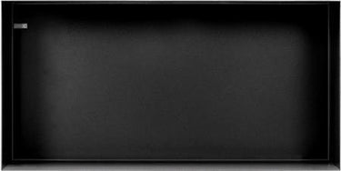 Looox colour box inbouwnis - 60x30x10cm - rvs zwart mat