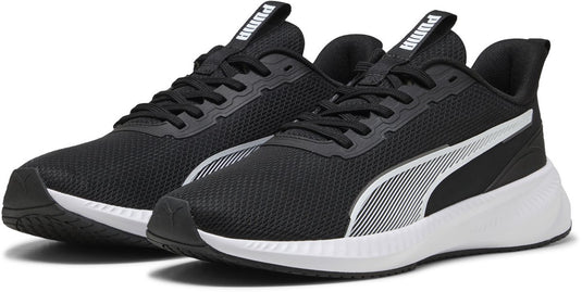 Puma flyer lite 3 unisex sportschoenen - black- white