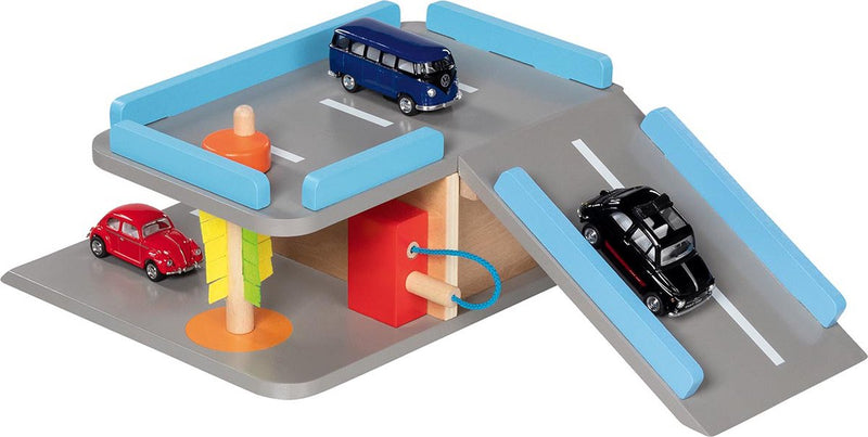 Afbeelding laden in galerijviewer, Goki houten stadsparkeergarage, 4dlg.
