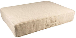 Duvo plus duratex hondenmatras - orthopedisch hondenkussen met springveren - afneembare hoes anti-slip - s 60x40x14cm - beige s