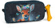 Stones and bones rowan 2.0 - etui - pennenzak voor kinderen - 3 vakken - fairy fawn - donkerblauw