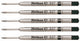 Pelikan balpenvulling 337 medium zwart 5 stuks