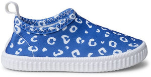 Swim essentials - waterschoentjes - 0-7 jaar - blauw - 19-32 - luipaardprint - uv bescherming - antislip 30