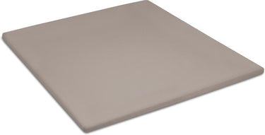 Cinderella weekend - topper hoeslaken (tot 15 cm) - katoen - 90x210 cm - taupe