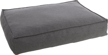 Flamingo orthopedische hondenkussen – premium line – pure luxe hondenkussen 100 x 70 x 18 cm – extra memory foam voor maximaal comfort – baldar hondenkussen donkergrijs