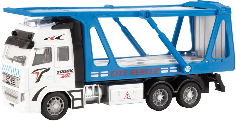 Afbeelding laden in galerijviewer, Toi-toys sleepwagen blauw 12 cm
