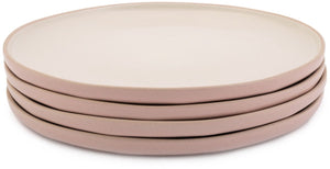 Jamie oliver perfect plates dinerborden, set van 4 stuks, keramiek, roze, 27 cm - | big love