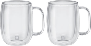 Zwilling sorrento dubbelwandig espressoglas - met oor - 134ml - 2 stuks
