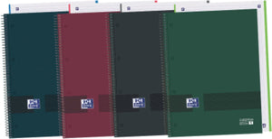 Oxford schrift european book write erase blauw a4 80 lakens 5 stuks