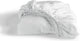 Cinderella - weekend - hoeslaken - 2 persoons - 160x210 cm - 100% katoen - tot 25 cm matrashoogte hoog - wit
