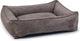 Designed by lotte ribbed - hondenmand - bruin - 80x70x22 cm