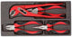 Gedore red r22150018 4-delige tangenset
