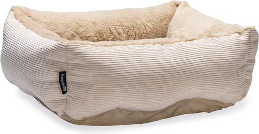 Beeztees moza - kattenmand - pluche - beige - 48x37x15 cm one size