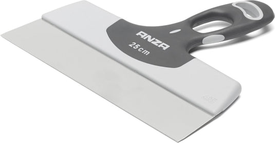 Anza afstrijkmes rvs - maat 25 cm