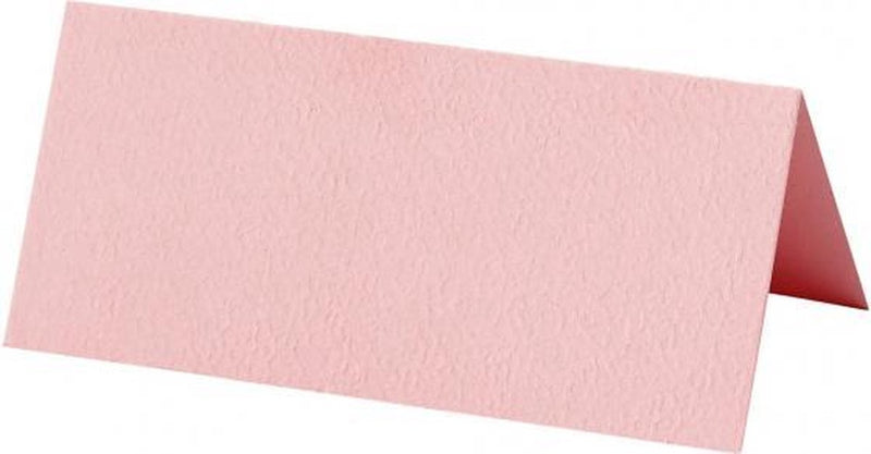 Afbeelding laden in galerijviewer, Creativ company plaatskaarten, lichtrood, afm 9x4 cm, 220 gr, 20stuks
