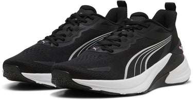 Puma action pro tr wns dames sportschoenen - black- white-mauve glow- silver