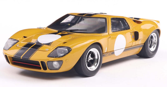 Solido ford gt 40 mk 1 '68, geel schaal 1:18