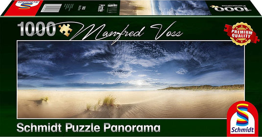 Schmidt legpuzzel sylt karton blauw bruin 1000 stukjes