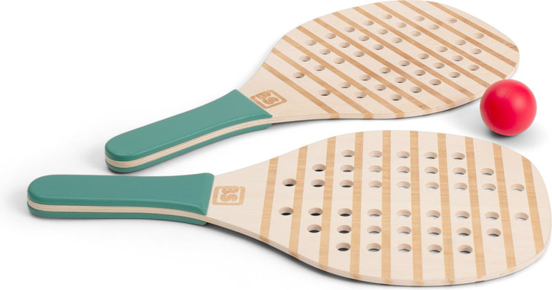 Afbeelding laden in galerijviewer, Bs toys houten padel rackets, 3dlg.
