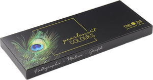Finetec ® parelmoer aquarelverf set rainbow | 12 kleuren