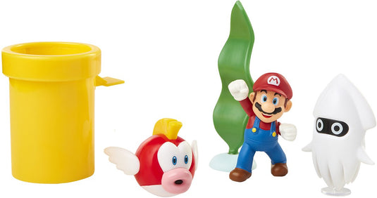 Jakks nintendo 6cm onderwater diorama