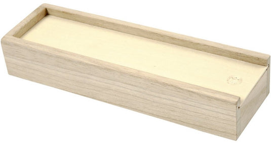 Creativ company cc houten pennendoos 20x6x3,5 cm